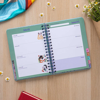 Planificador escolar semanal 2025-2026 María Hesse