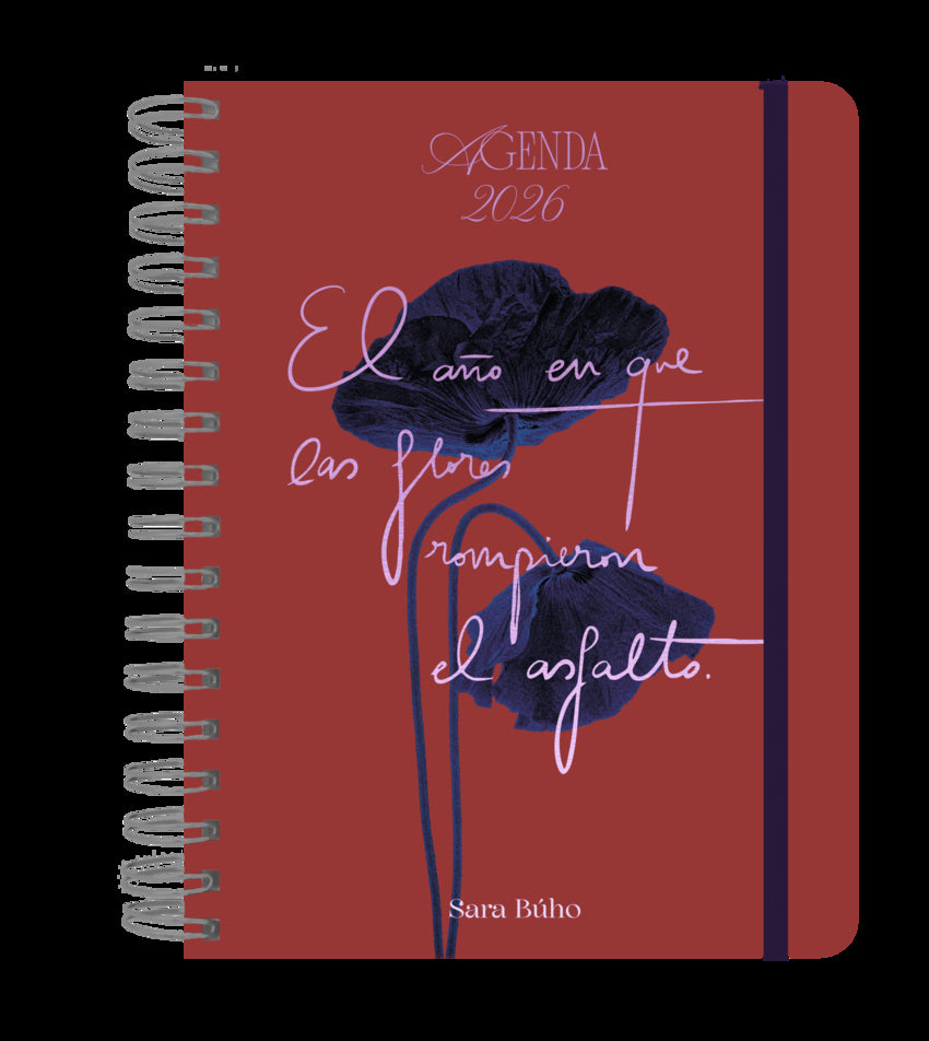 Agenda anual diaria 2026 Sara Búho
