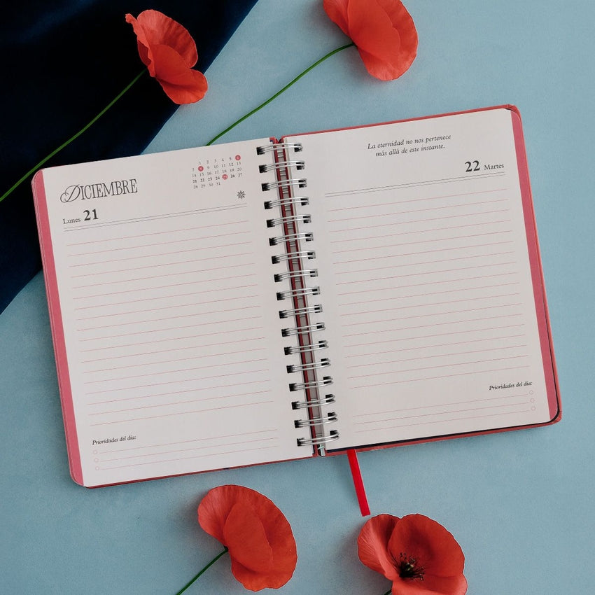 Agenda anual diaria 2026 Sara Búho