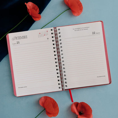 Agenda anual diaria 2026 Sara Búho