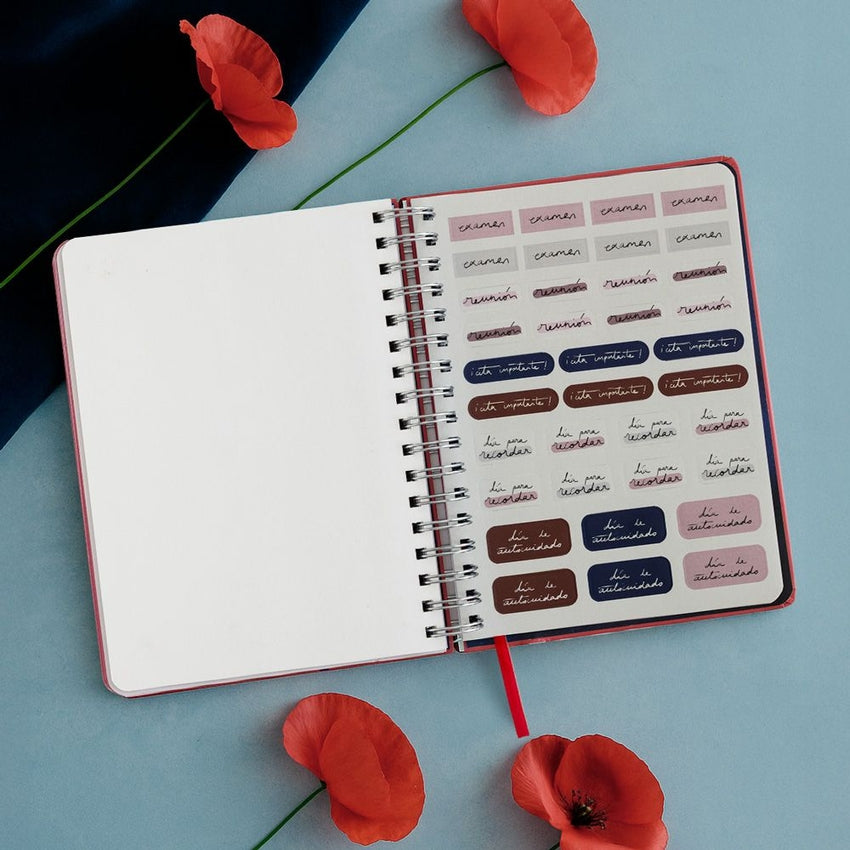 Agenda anual diaria 2026 Sara Búho