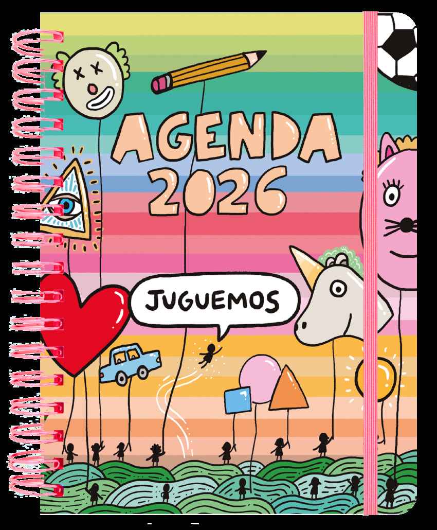 Agenda semanal anual 2026 72 kilos