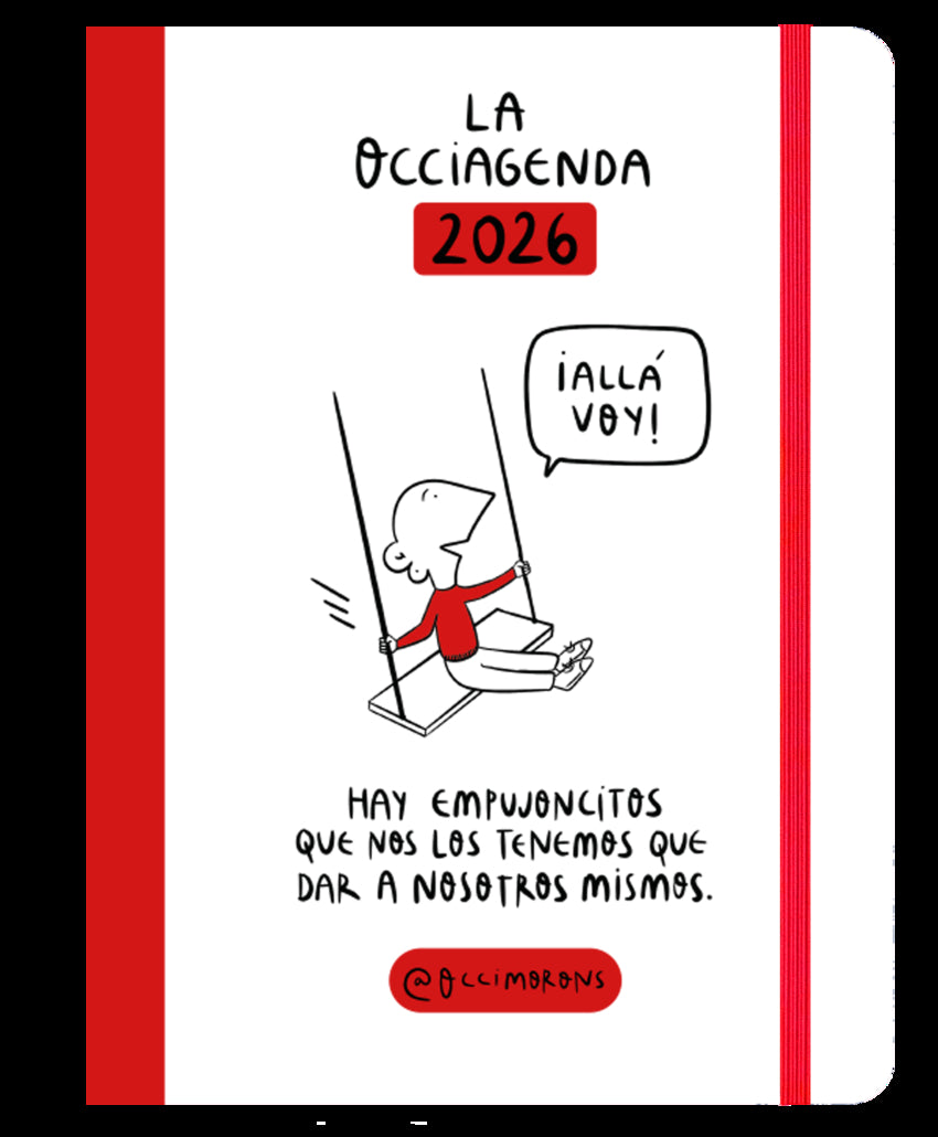 Agenda anual semanal 2026 Occímorons