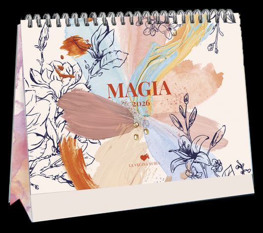 Calendario mesa la vecina rubia