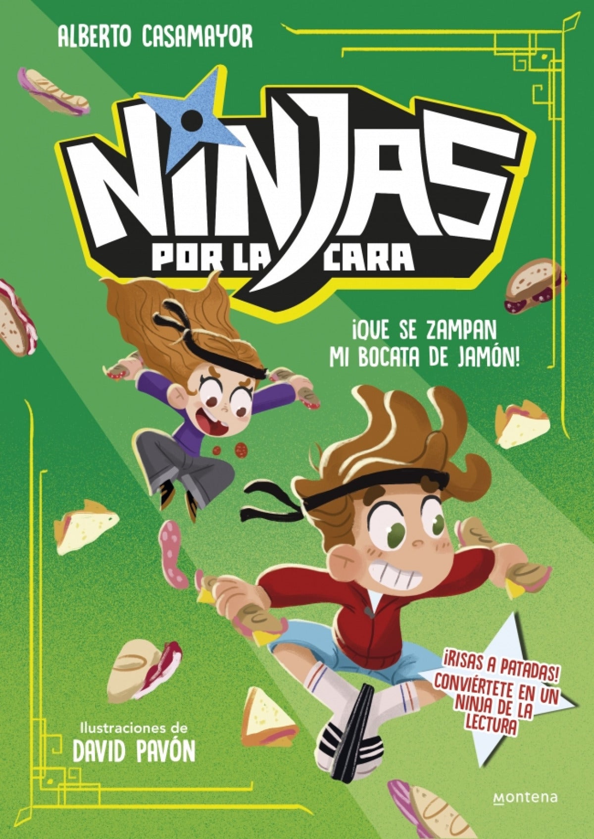 NINJAS POR LA CARA 2 QUE SE ZAMPAN MI BOCATA DE JAMON